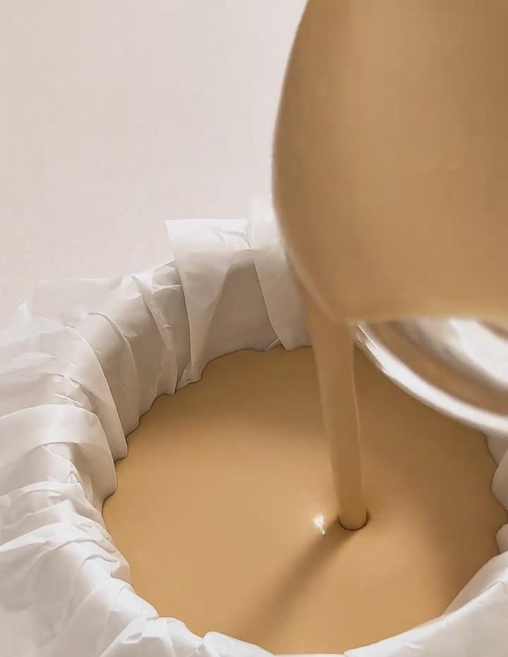 Pour into the prepared mold